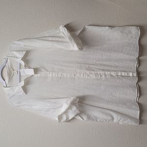 H&m oversized linen shirt dress